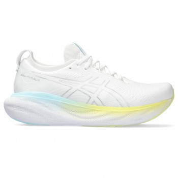 ASICS Gel Nimbus 25 Γυναικεία Αθλητικά Παπούτσια Running Λευκά 1012B356-105