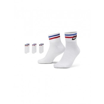 Nike Everyday Essential Αθλητικές Κάλτσες Λευκές 3 Ζεύγη DX5080-100