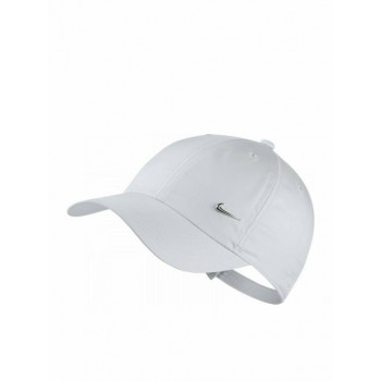 Nike Καπέλο Jockey Υφασμάτινο λευκο Heritage Metal AV8055-100