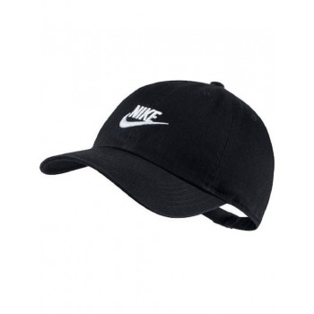 Nike Παιδικό Καπέλο Jockey Υφασμάτινο Heritage 86 Μαύρο  AJ3651-010