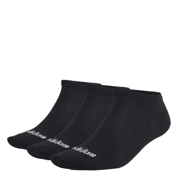 T LIN LOW 3P BLACK/WHITE Adidas Παιδικές Κάλτσες IC1299